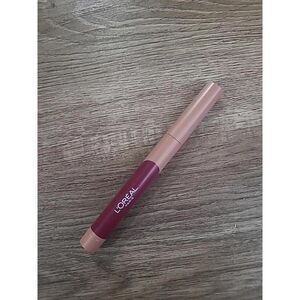 Loreal Paris Matte Lip Crayon Burgundy Lipstick 514 Sizzling Sugar